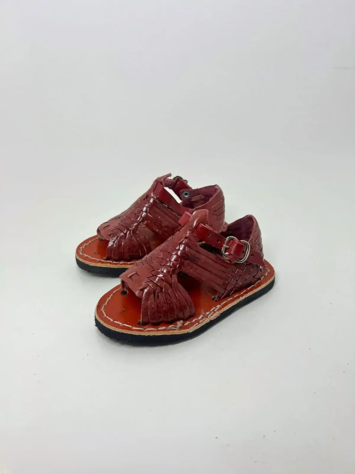 Huaraches Pachuquito – Rojizo