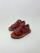 Huaraches Pachuquito – Rojizo