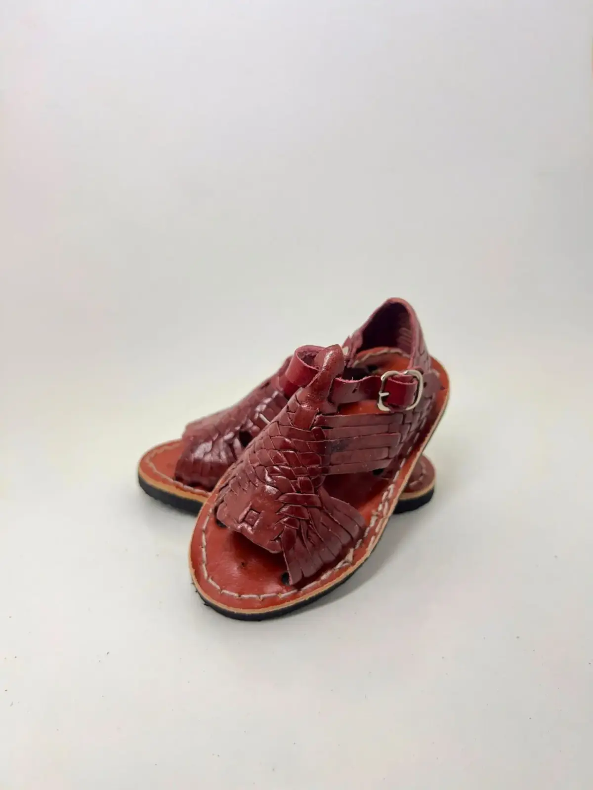 Huaraches Pachuquito – Rojizo - Image 2